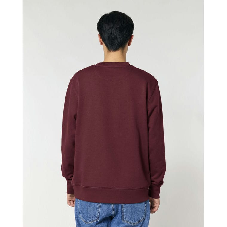 Bluză cu guler rotund Unisex Changer 2.0 Burgundy 2XS