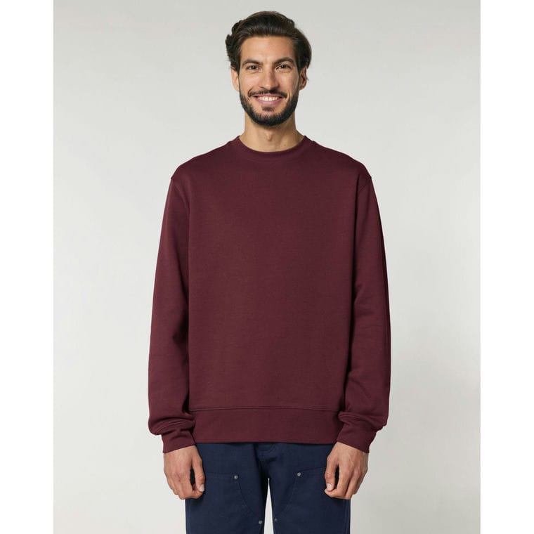 Bluză cu guler rotund Unisex Changer 2.0 Burgundy 2XS