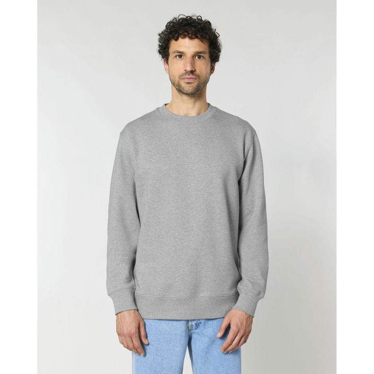 Bluză cu guler rotund Unisex Changer 2.0 Heather Grey 2XS