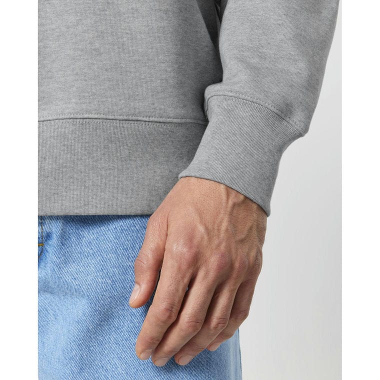 Bluză cu guler rotund Unisex Changer 2.0 Heather Grey 2XS