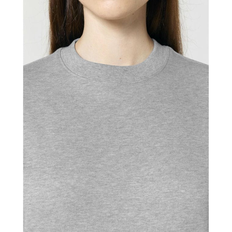 Bluză cu guler rotund Unisex Changer 2.0 Heather Grey 2XS