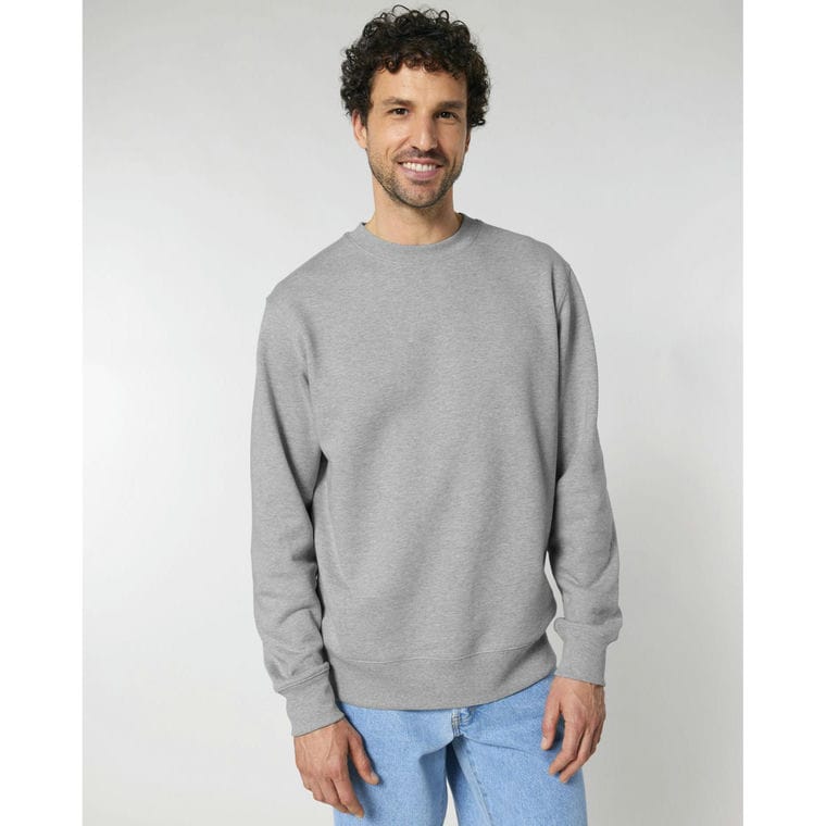 Bluză cu guler rotund Unisex Changer 2.0 Heather Grey 2XS