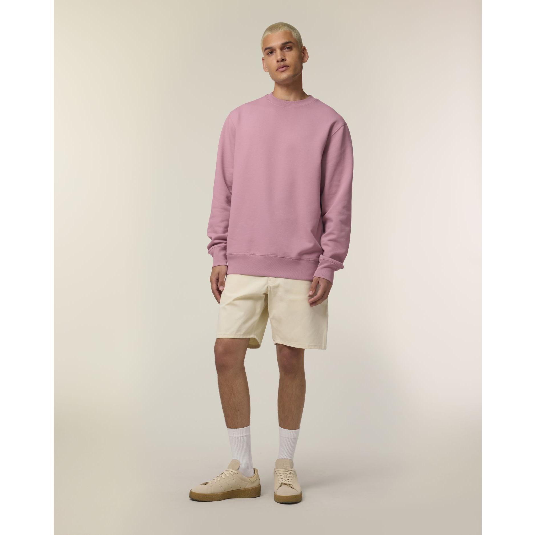 Bluză cu guler rotund Unisex Changer 2.0 Lilac Dream M