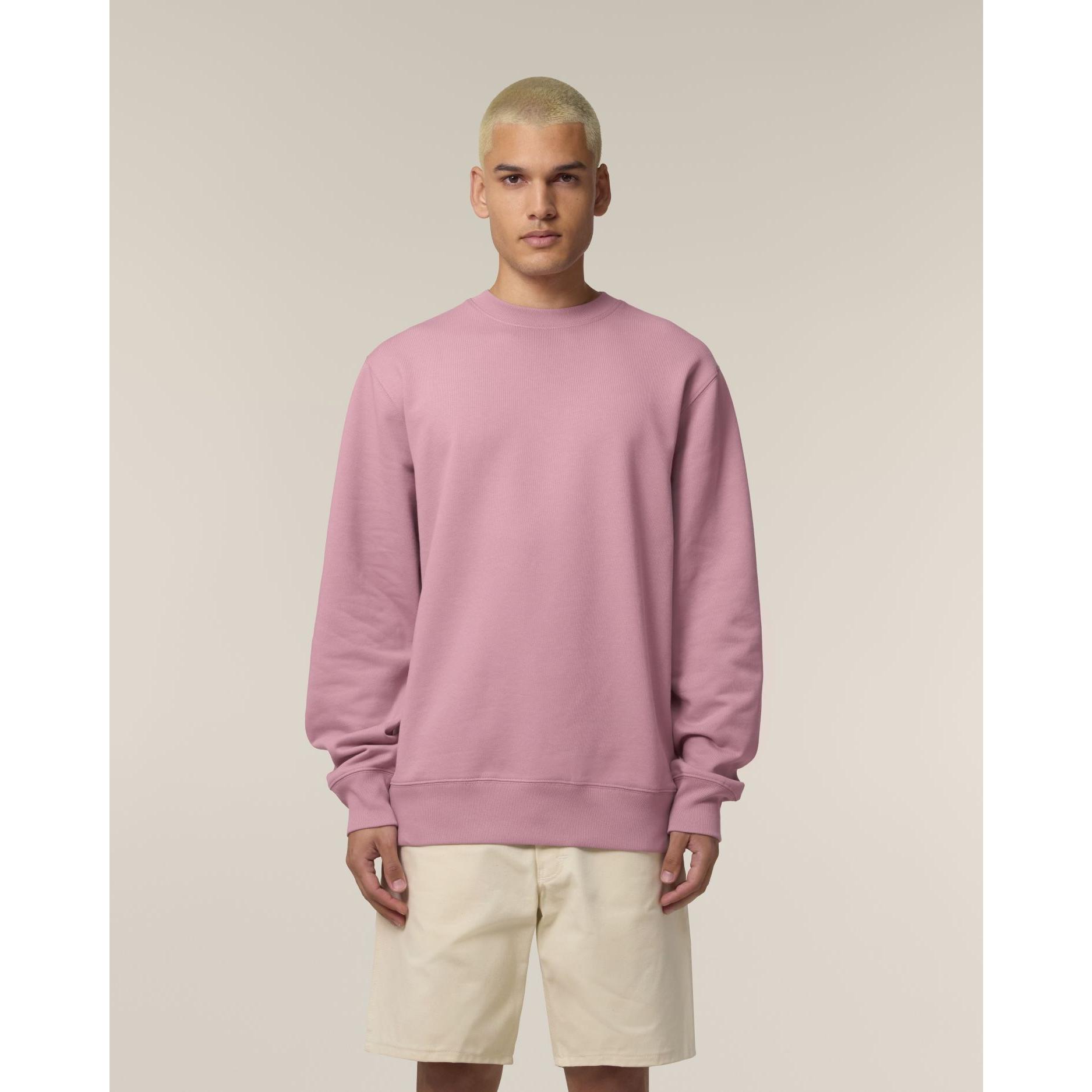 Bluză cu guler rotund Unisex Changer 2.0 Lilac Dream M
