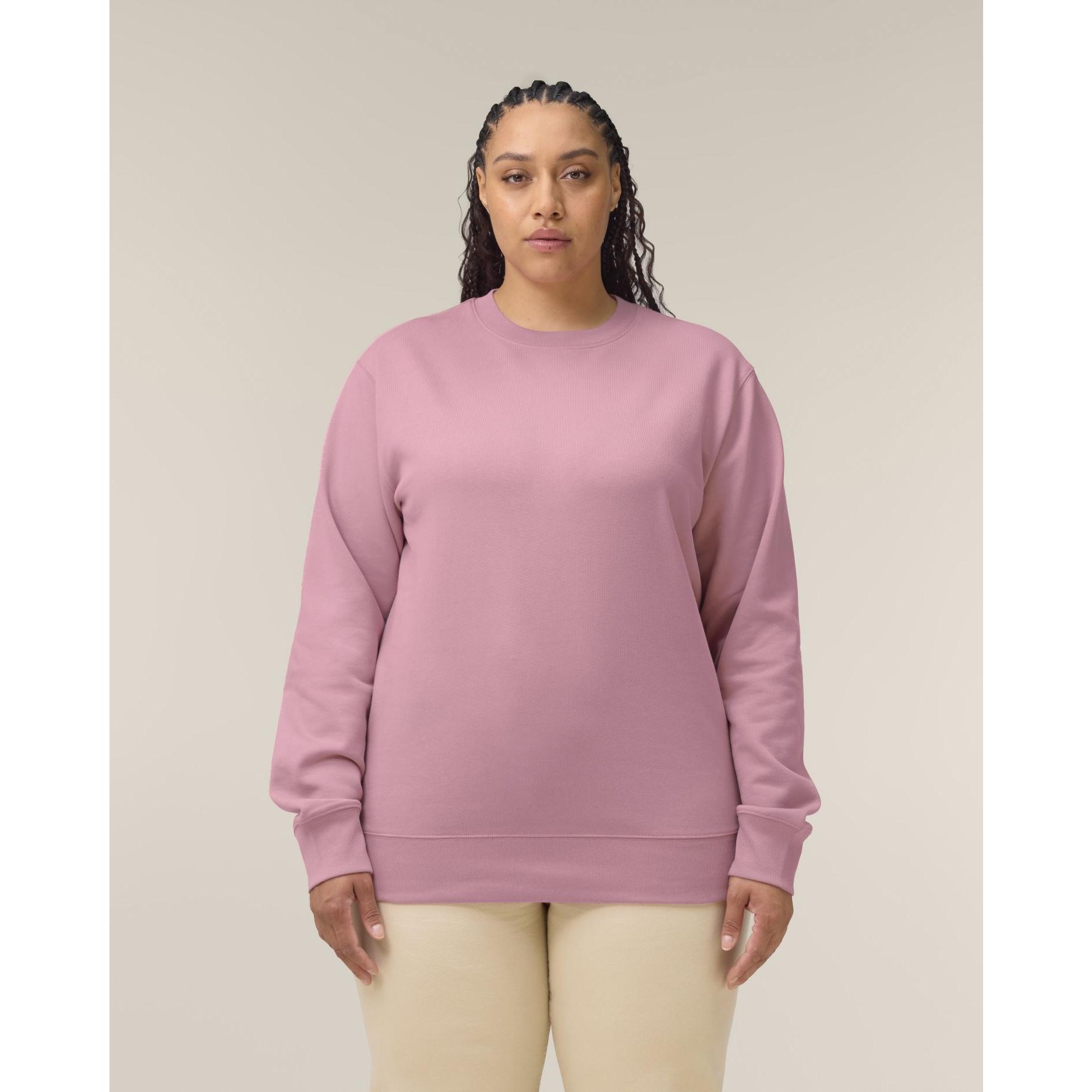Bluză cu guler rotund Unisex Changer 2.0 Lilac Dream M