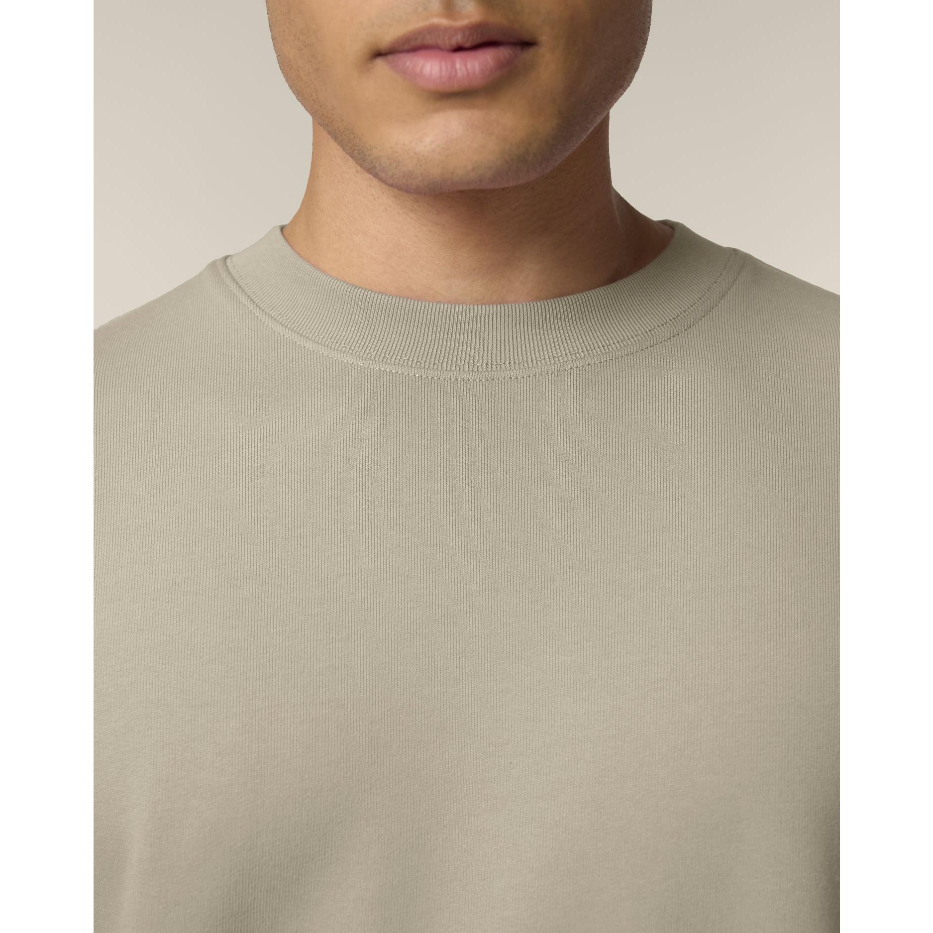 Bluză cu guler rotund Unisex Changer 2.0 Stone 3XL