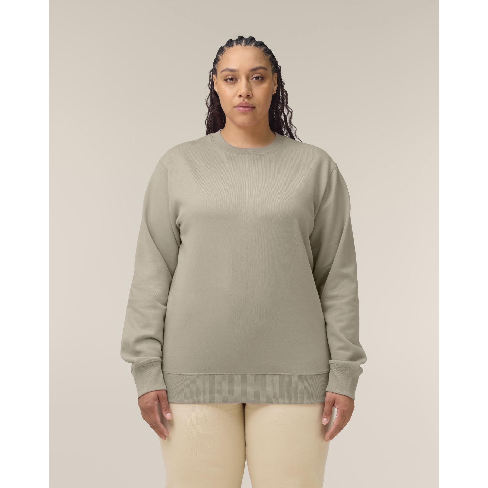 Bluză cu guler rotund Unisex Changer 2.0 Stone 3XL