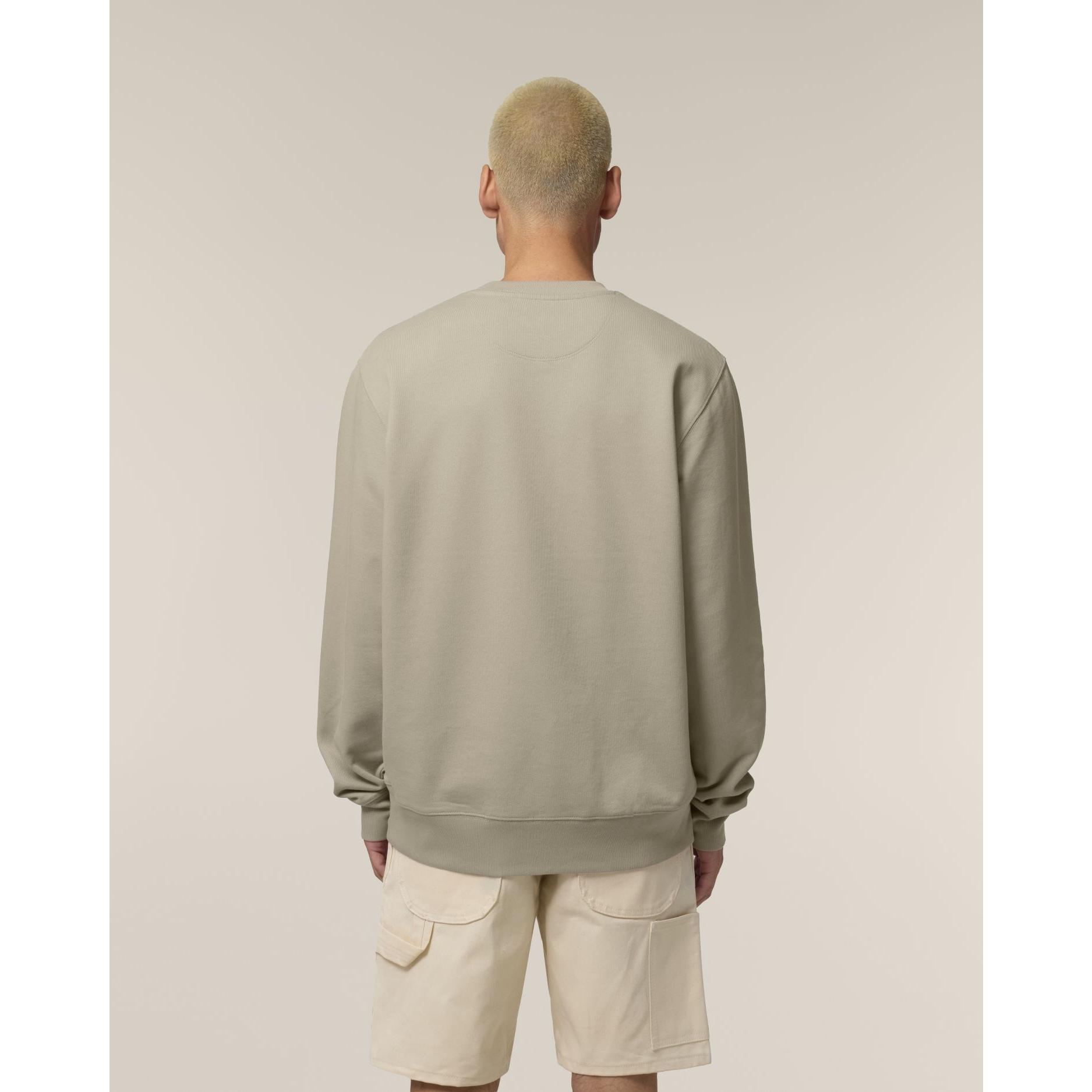 Bluză cu guler rotund Unisex Changer 2.0 Stone 3XL