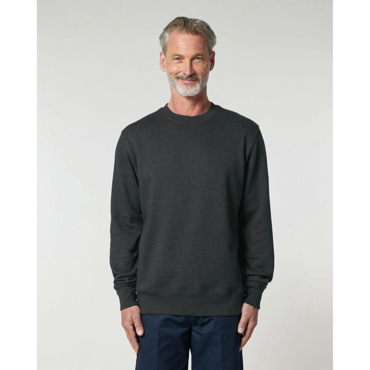 Bluză cu guler rotund Unisex Changer 2.0 Dark Heather Grey 2XS