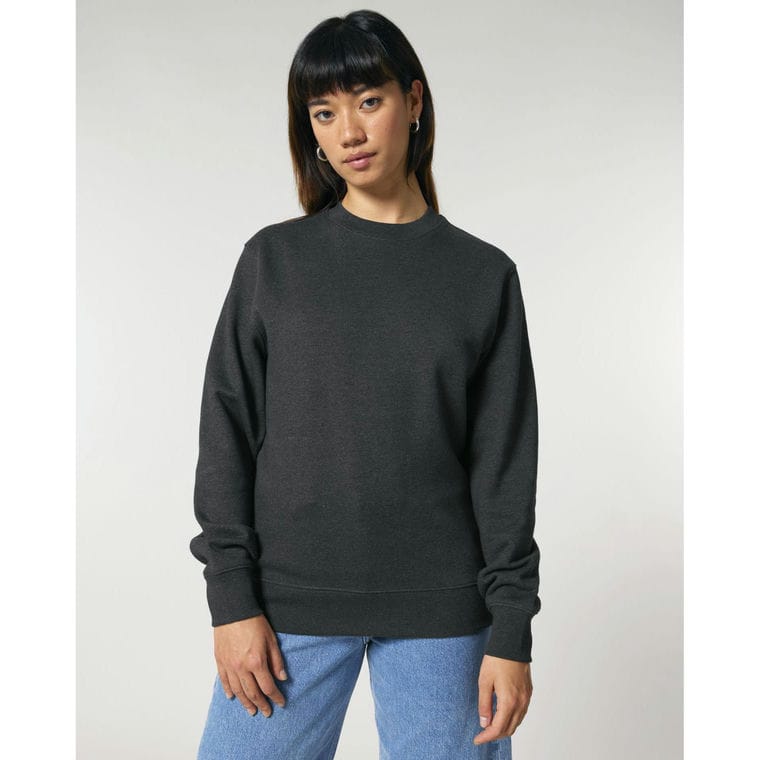 Bluză cu guler rotund Unisex Changer 2.0 Dark Heather Grey 2XS