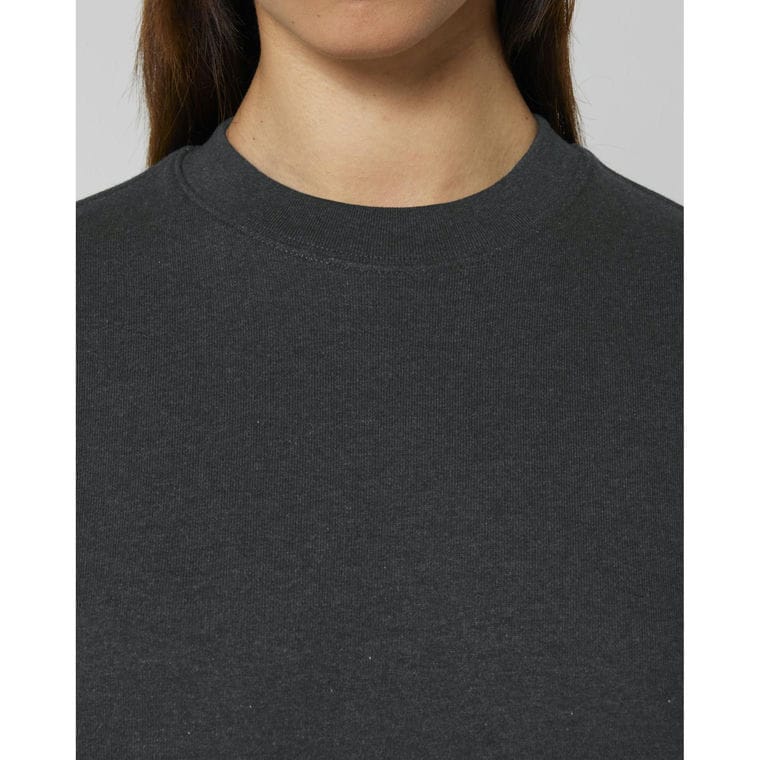 Bluză cu guler rotund Unisex Changer 2.0 Dark Heather Grey 2XS