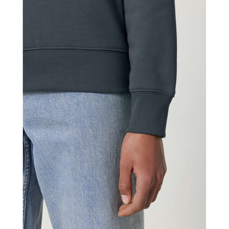 Bluză cu guler rotund Unisex Changer 2.0 India Ink Grey XS