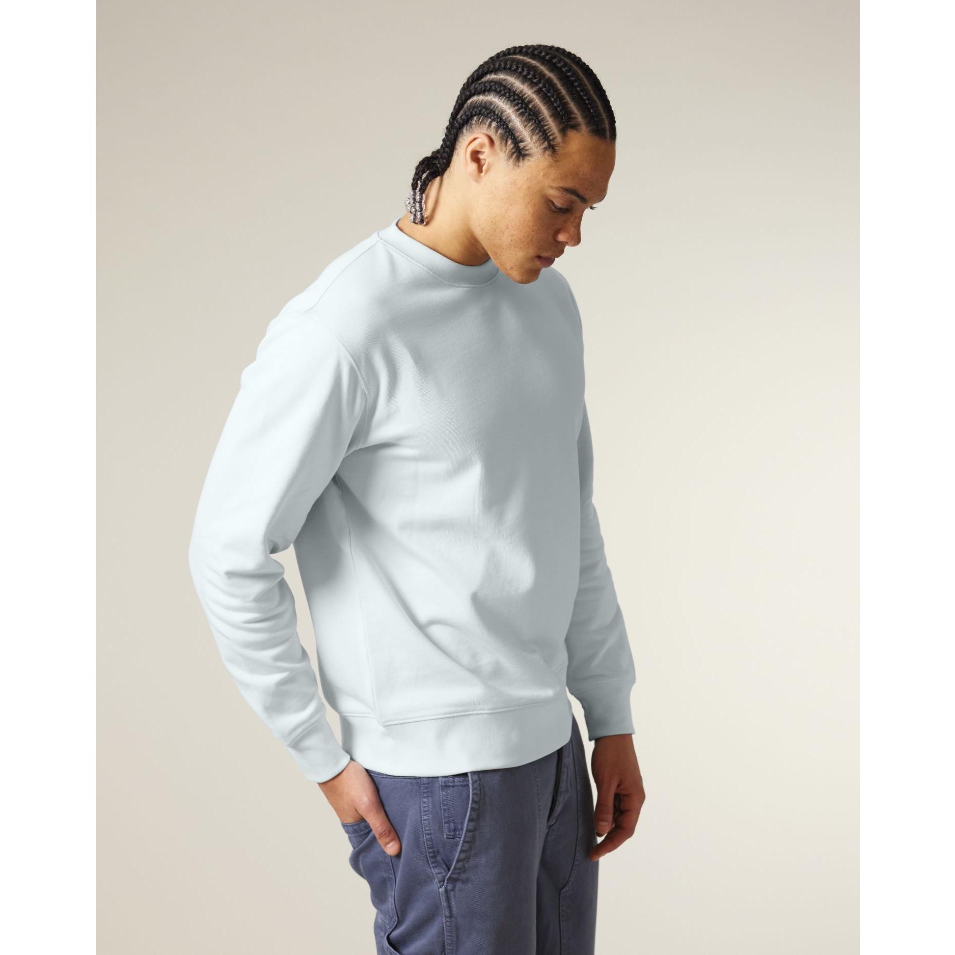 Bluză cu guler rotund Unisex Changer 2.0 Blue Ice L