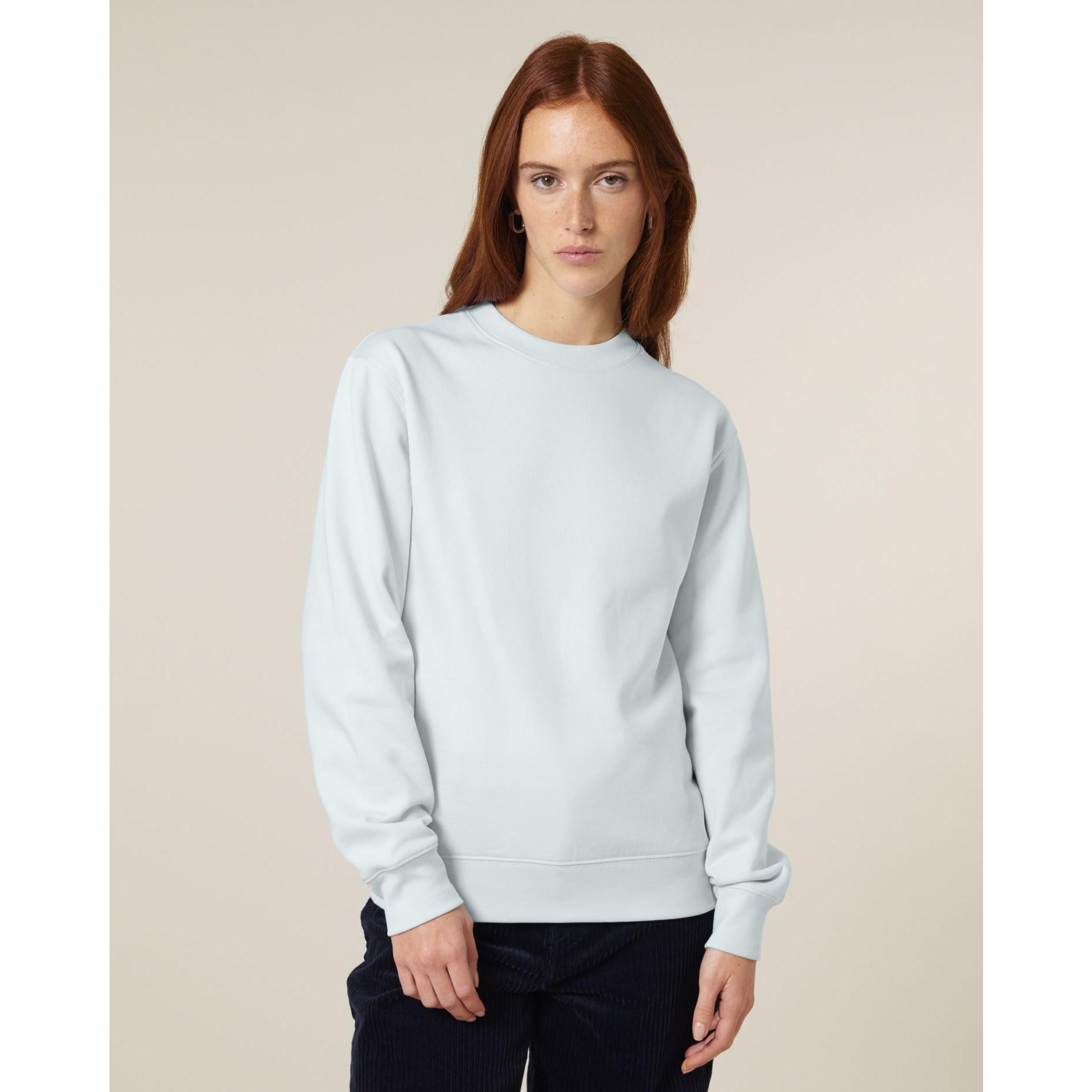 Bluză cu guler rotund Unisex Changer 2.0 Blue Ice L