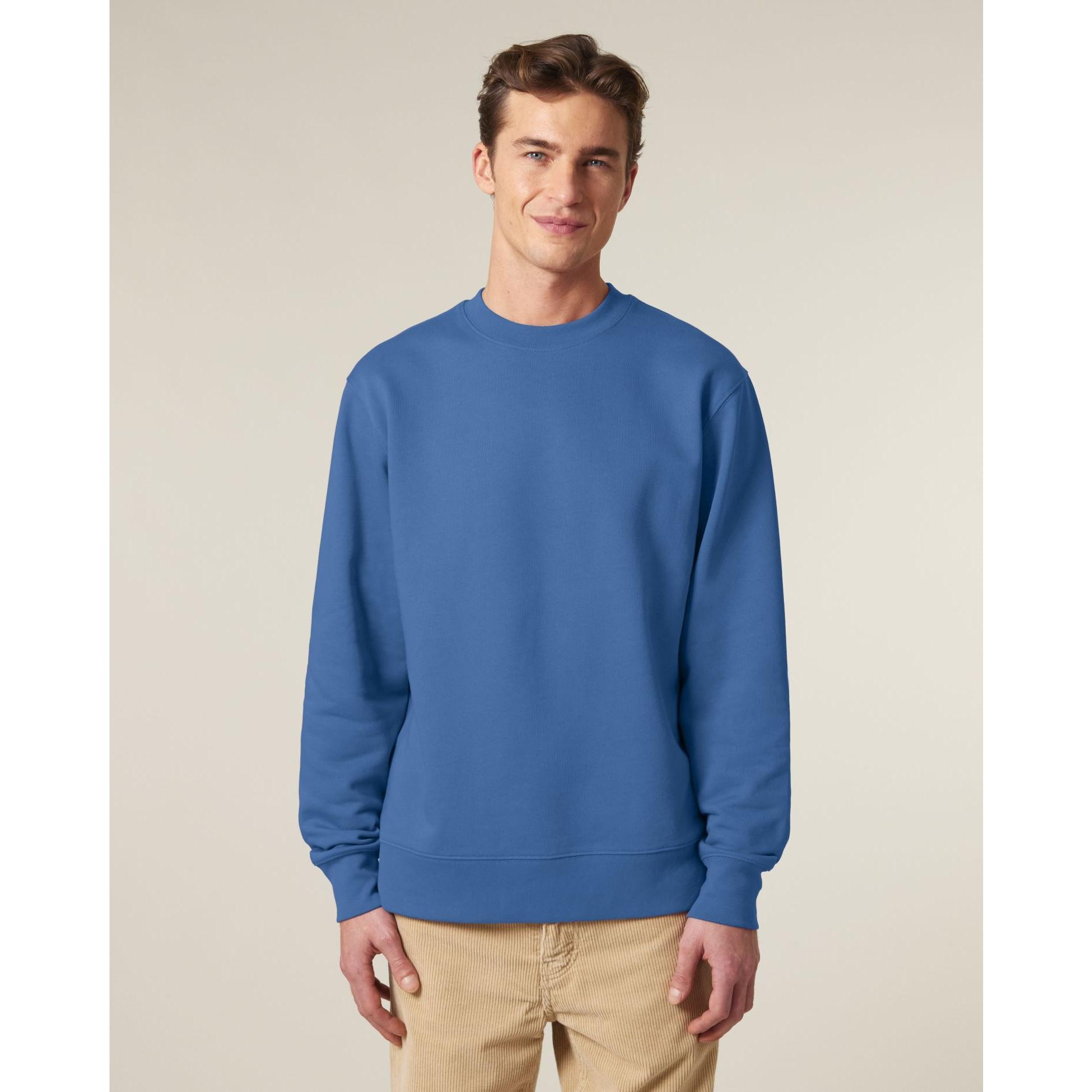Bluză cu guler rotund Unisex Changer 2.0 Mindful Blue L