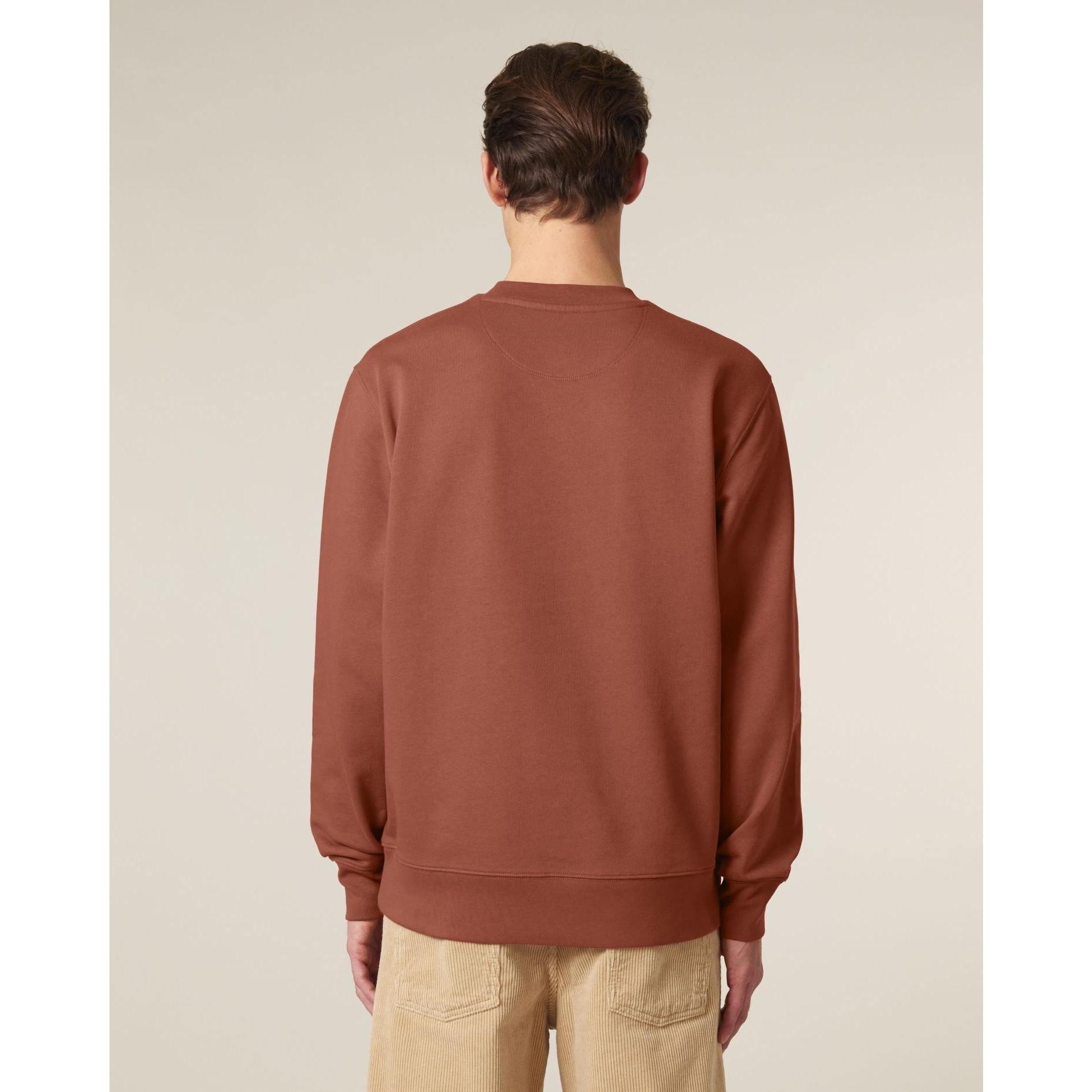 Bluză cu guler rotund Unisex Changer 2.0 Heritage Brown L