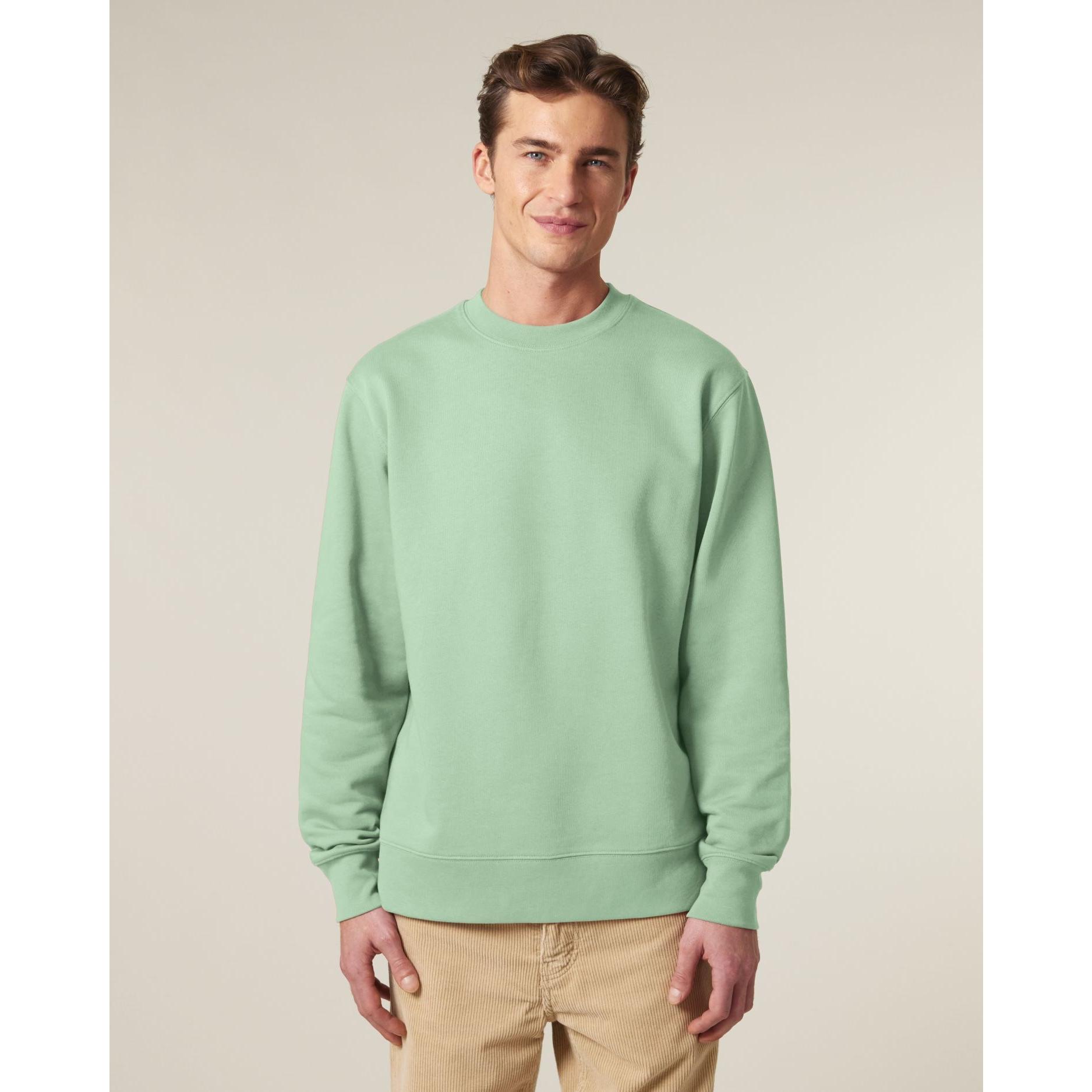 Bluză cu guler rotund Unisex Changer 2.0 Misty Jade L