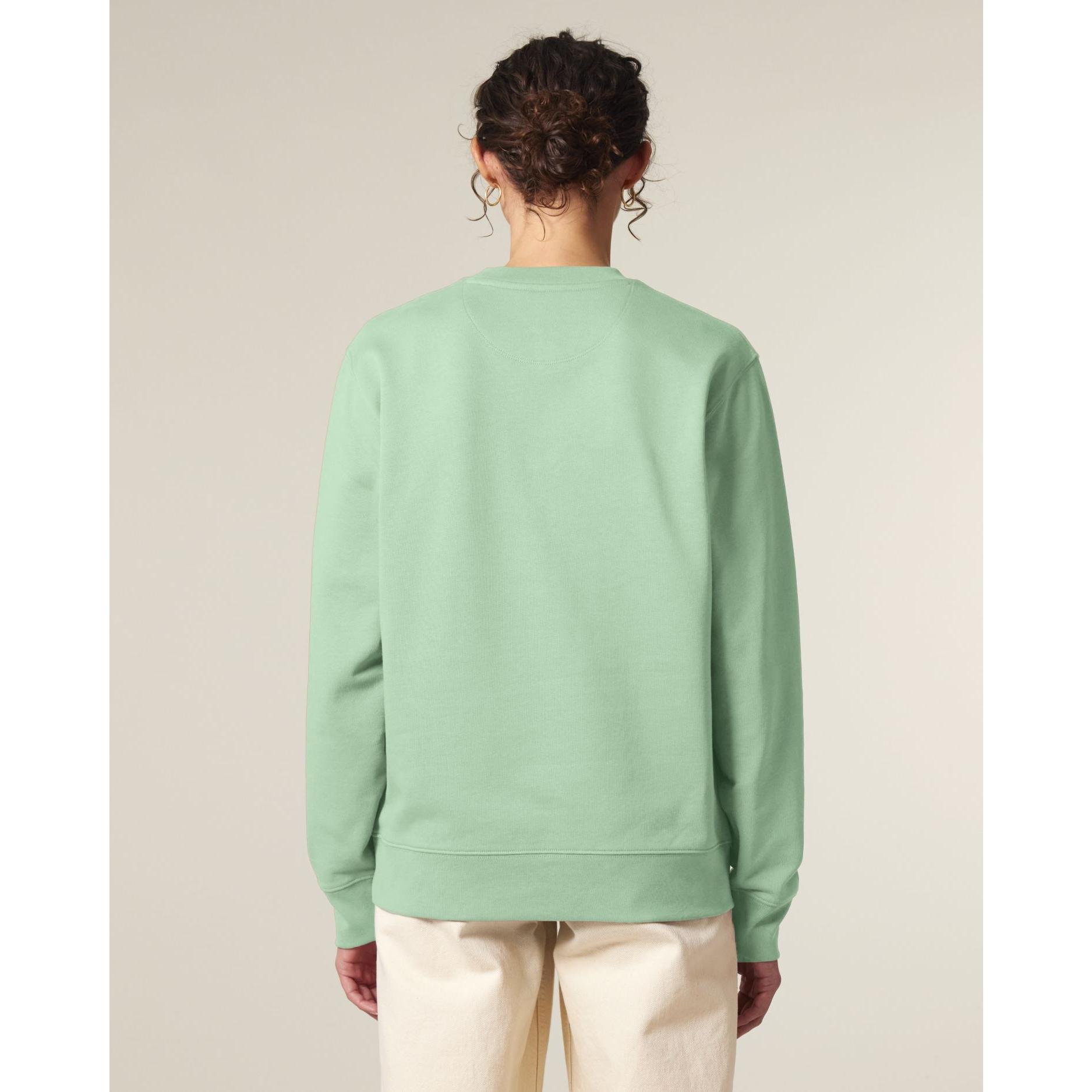 Bluză cu guler rotund Unisex Changer 2.0 Misty Jade L