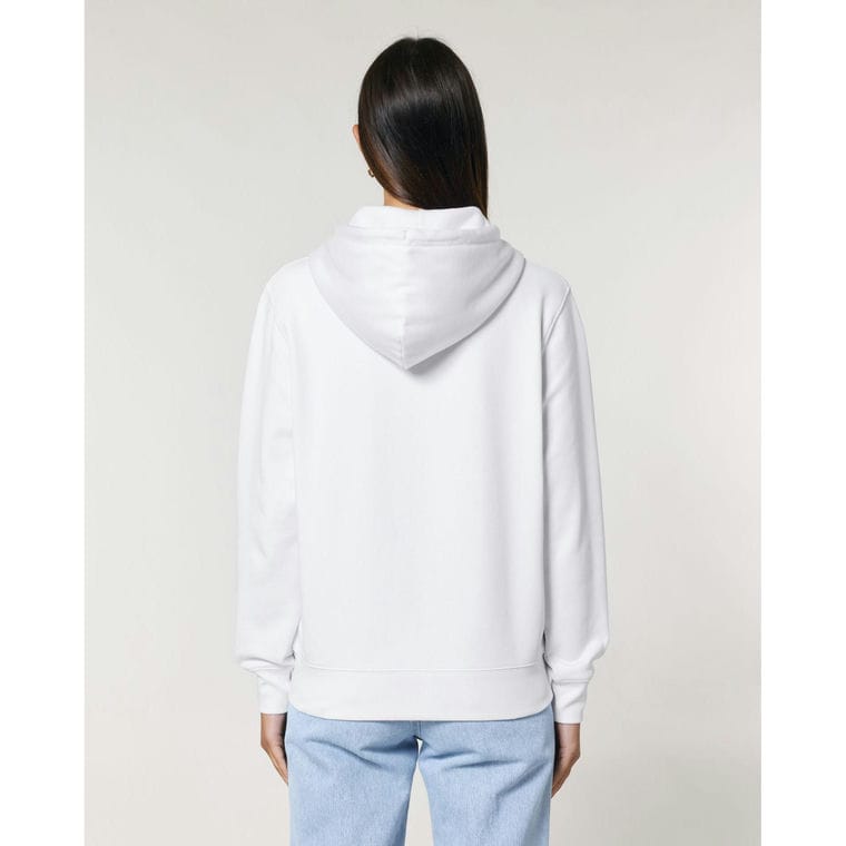 Hanorac cu fermoar Unisex Cultivator 2.0 White XXL