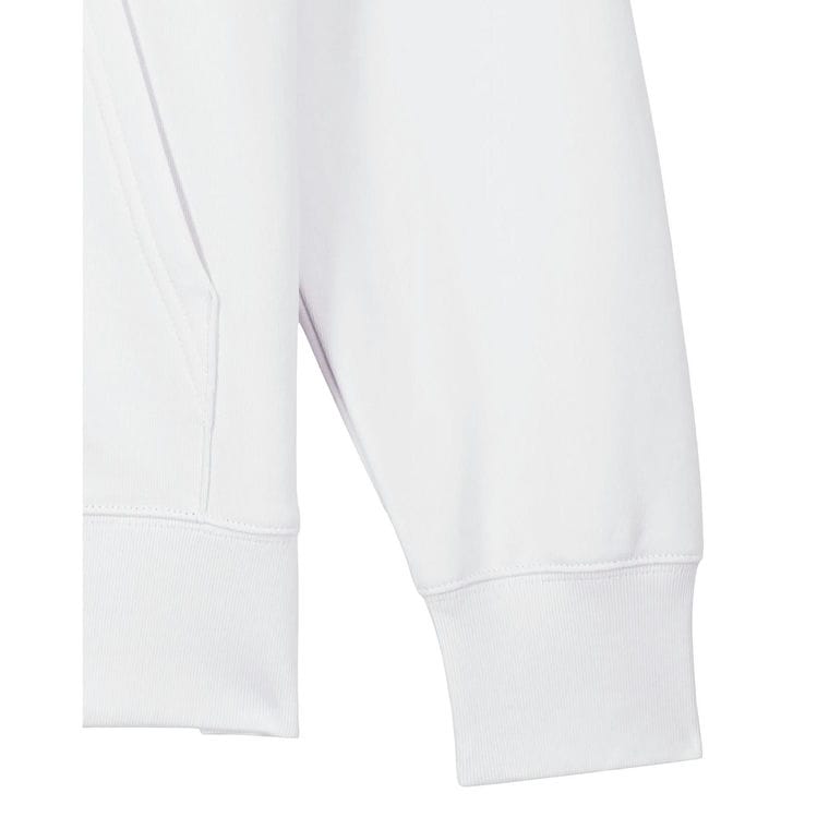 Hanorac cu fermoar Unisex Cultivator 2.0 White XXL