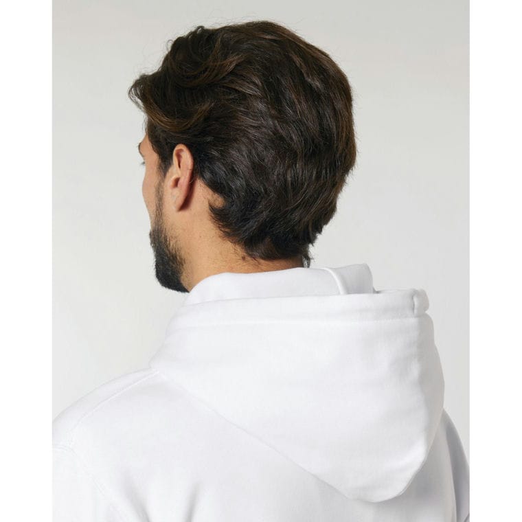 Hanorac cu fermoar Unisex Cultivator 2.0 White XXL