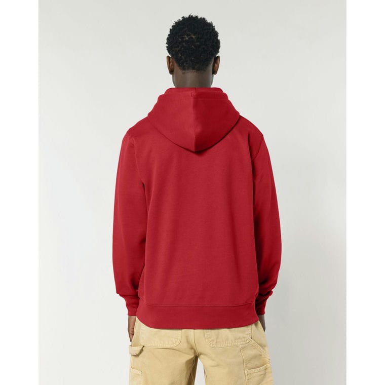 Hanorac cu fermoar Unisex Cultivator 2.0 Red XXL