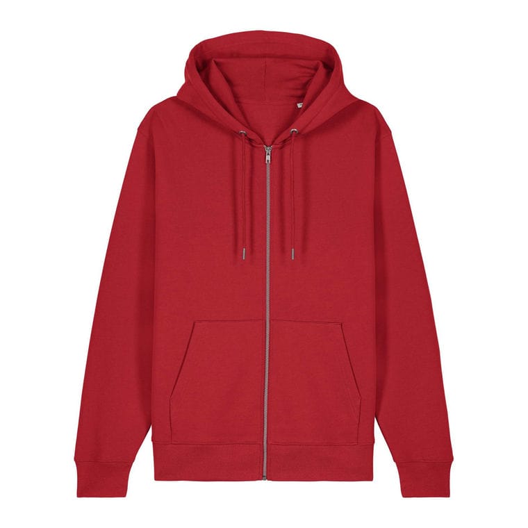 Hanorac cu fermoar Unisex Cultivator 2.0 Red XXL