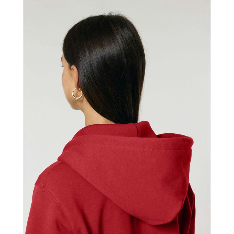 Hanorac cu fermoar Unisex Cultivator 2.0 Red XXL