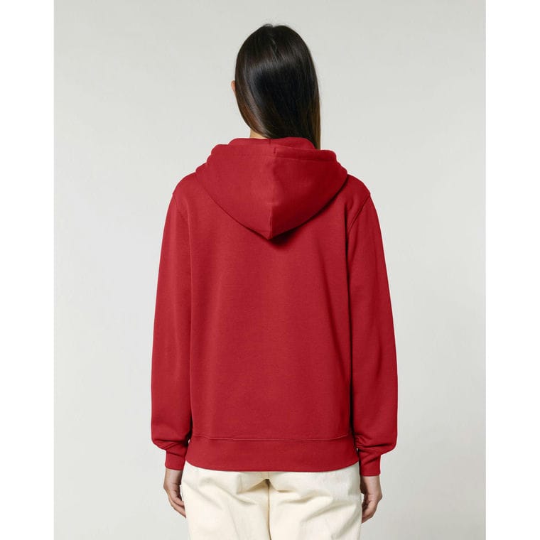 Hanorac cu fermoar Unisex Cultivator 2.0 Red XXL