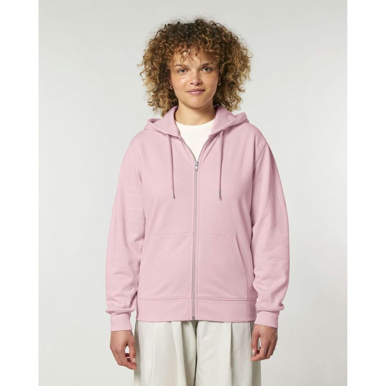 Hanorac cu fermoar Unisex Cultivator 2.0 Cotton Pink M