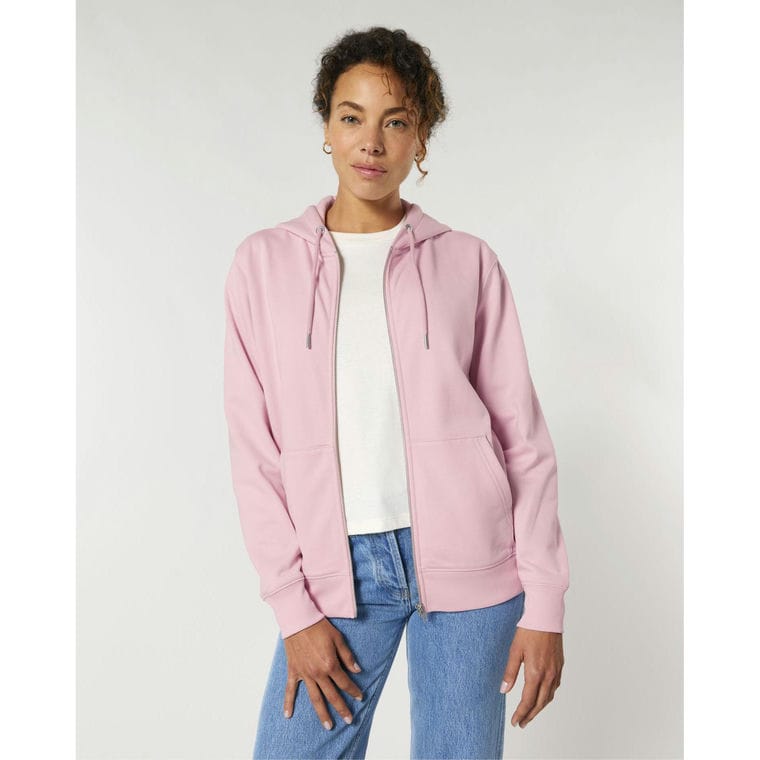 Hanorac cu fermoar Unisex Cultivator 2.0 Cotton Pink M