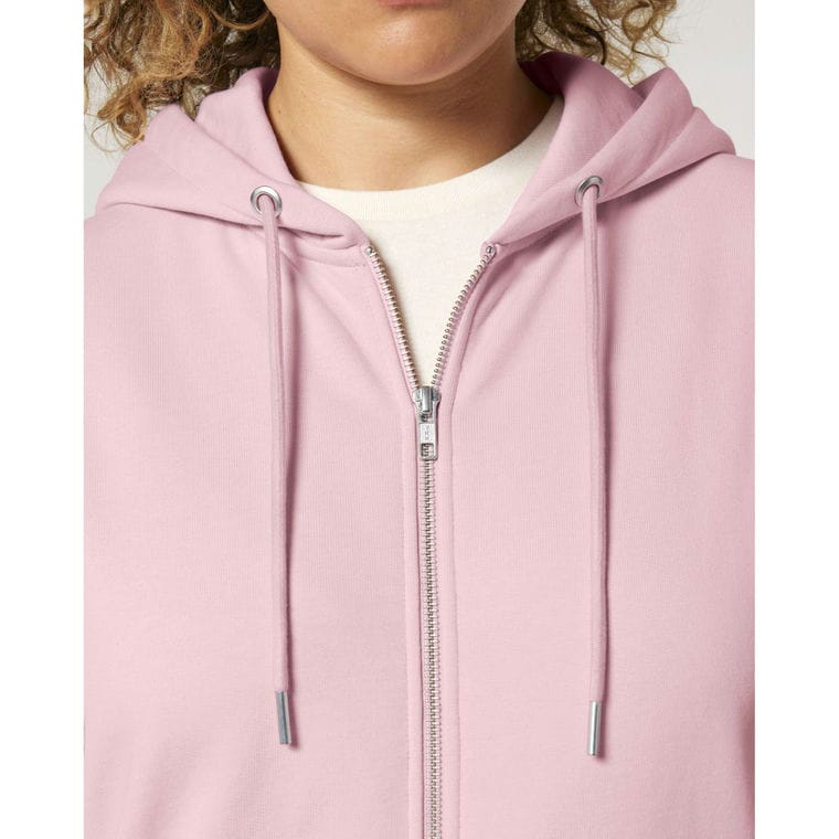 Hanorac cu fermoar Unisex Cultivator 2.0 Cotton Pink M