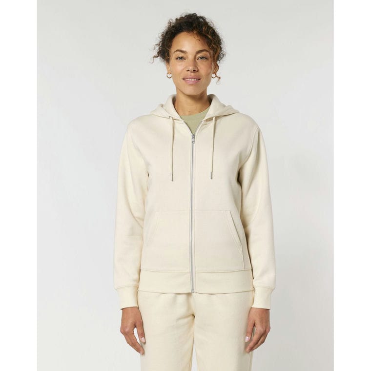 Hanorac cu fermoar Unisex Cultivator 2.0 Natural Raw XXL