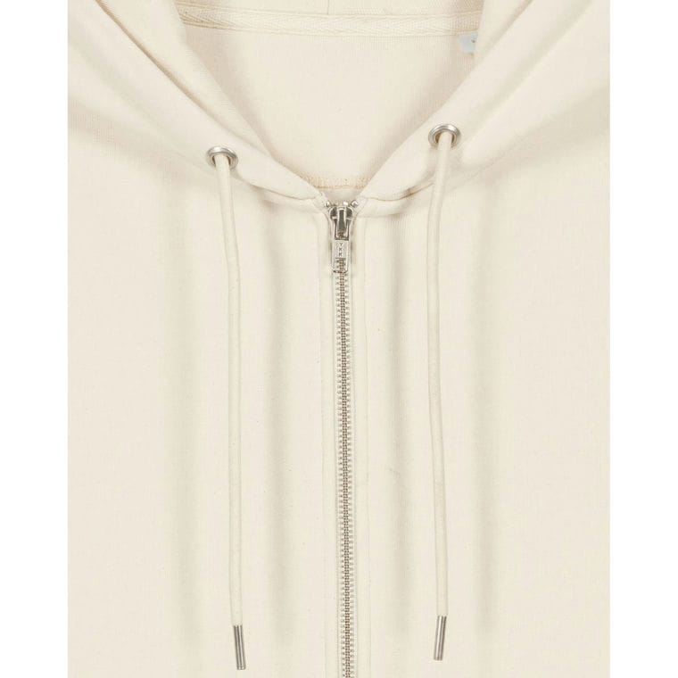 Hanorac cu fermoar Unisex Cultivator 2.0 Natural Raw XXL