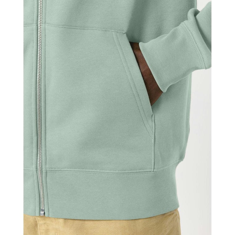 Hanorac cu fermoar Unisex Cultivator 2.0 Aloe M