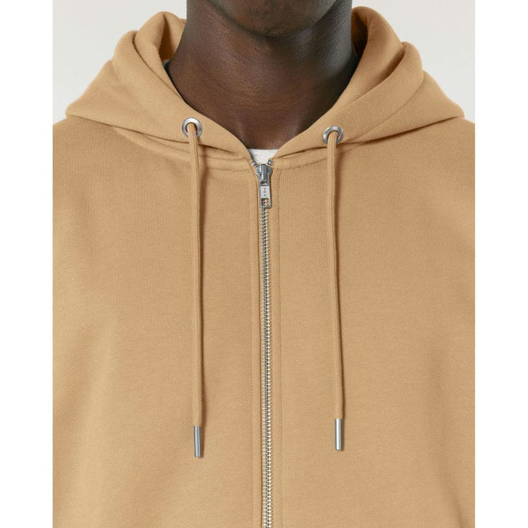 Hanorac cu fermoar Unisex Cultivator 2.0 Latte XXL