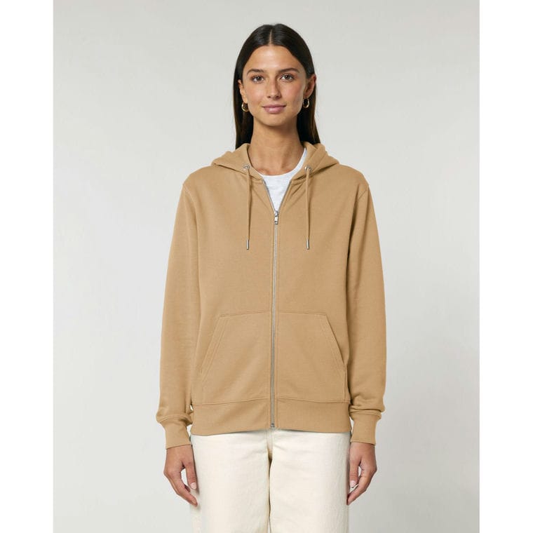 Hanorac cu fermoar Unisex Cultivator 2.0 Latte XXL