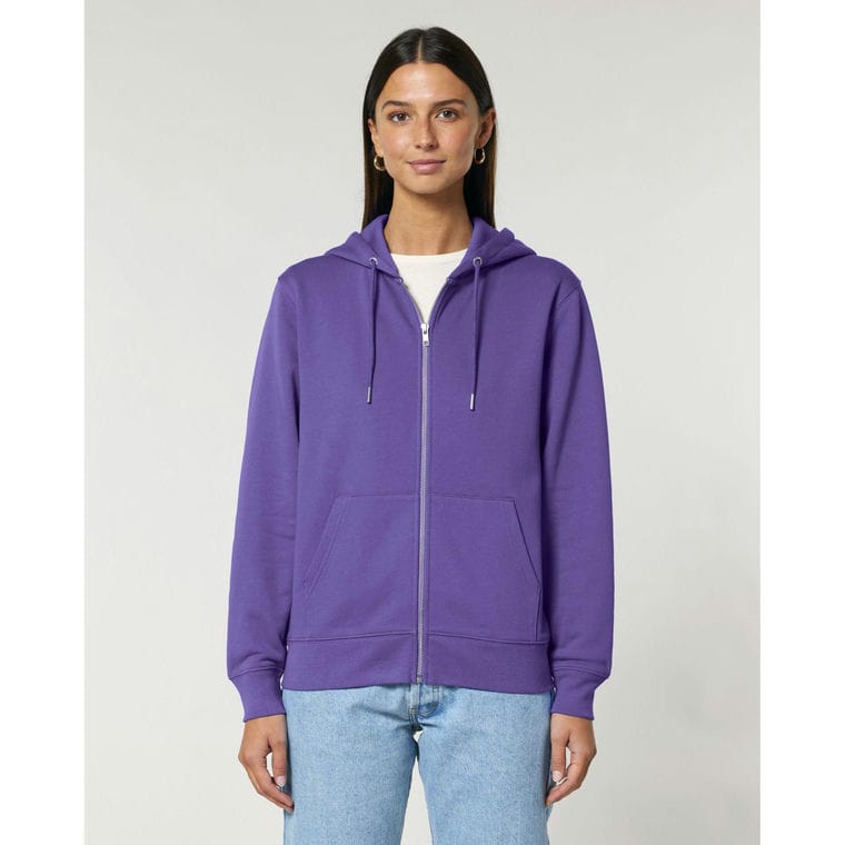 Hanorac cu fermoar Unisex Cultivator 2.0 Purple Love XXL