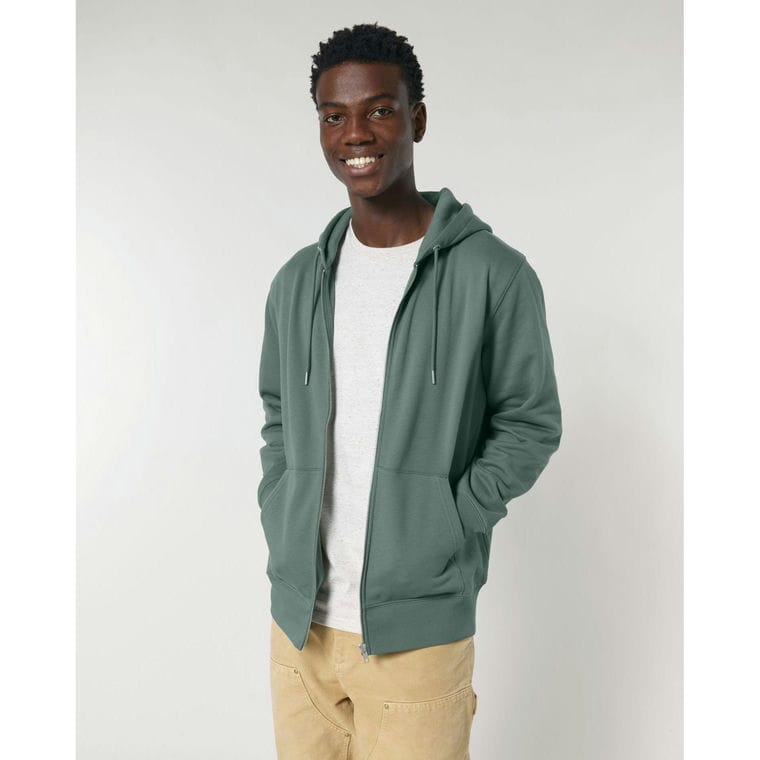 Hanorac cu fermoar Unisex Cultivator 2.0 Green Bay 2XS