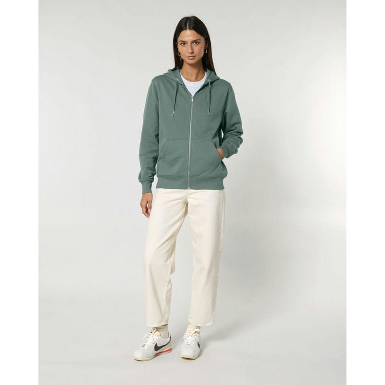 Hanorac cu fermoar Unisex Cultivator 2.0 Green Bay 2XS