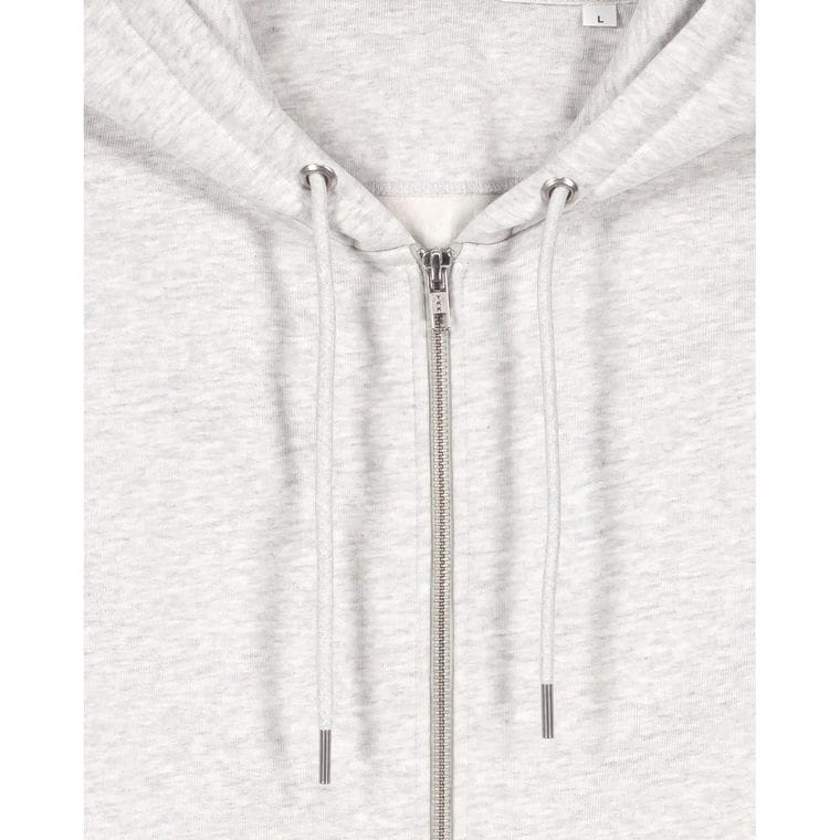 Hanorac cu fermoar Unisex Cultivator 2.0 Cool Heather Grey XXL