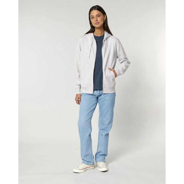 Hanorac cu fermoar Unisex Cultivator 2.0 Cool Heather Grey XXL