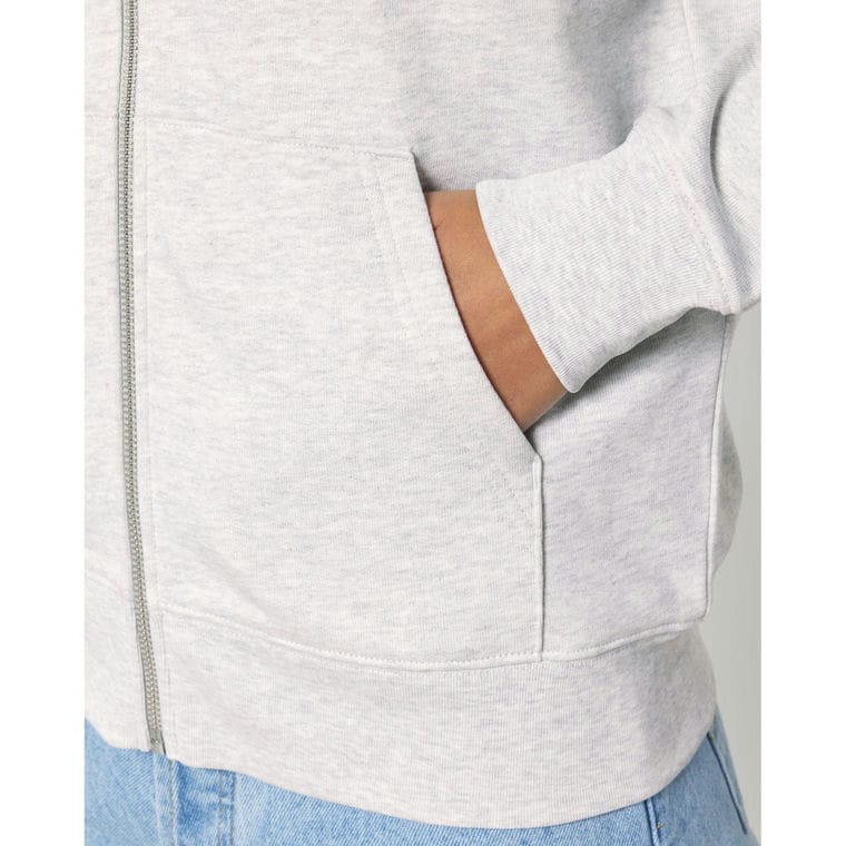 Hanorac cu fermoar Unisex Cultivator 2.0 Cool Heather Grey XXL