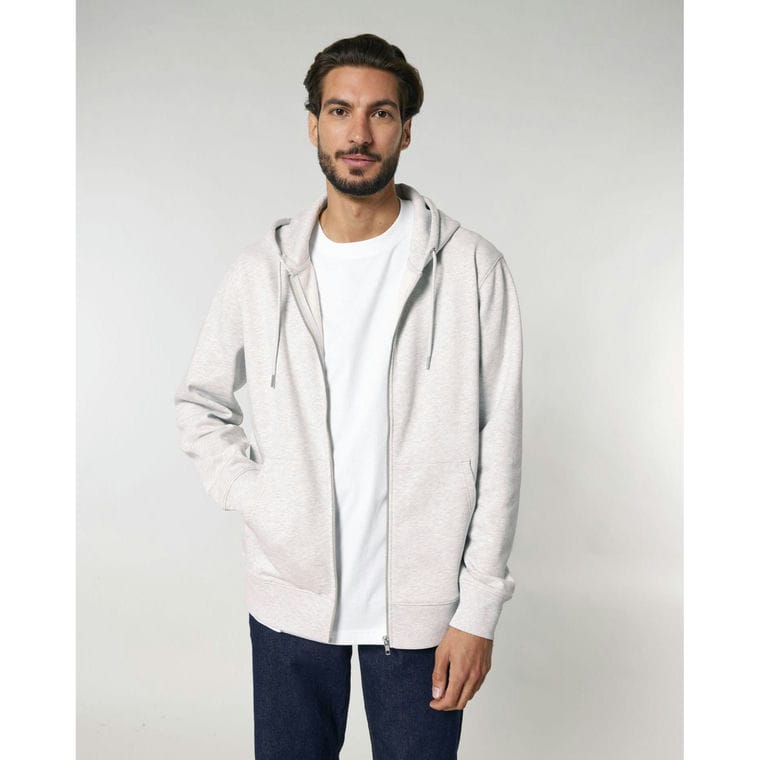 Hanorac cu fermoar Unisex Cultivator 2.0 Cool Heather Grey XXL