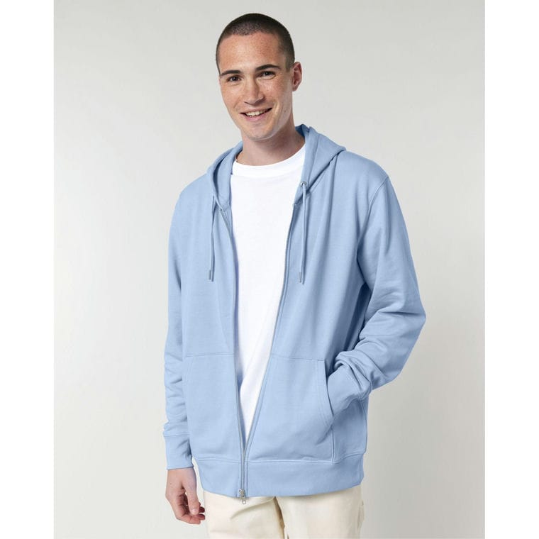 Hanorac cu fermoar Unisex Cultivator 2.0 Blue Soul M