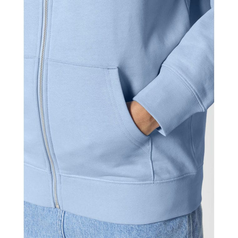 Hanorac cu fermoar Unisex Cultivator 2.0 Blue Soul M