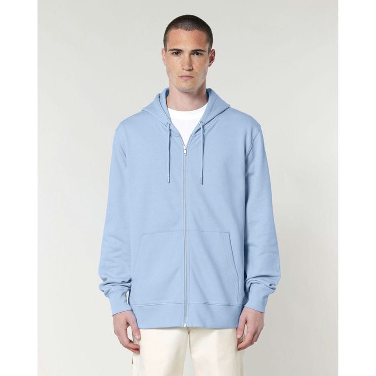 Hanorac cu fermoar Unisex Cultivator 2.0 Blue Soul M