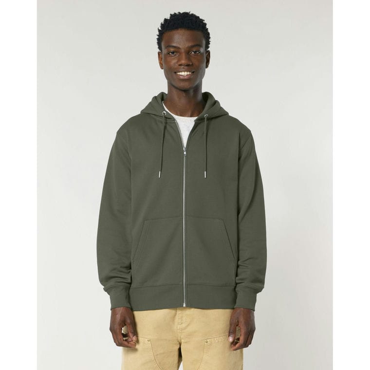 Hanorac cu fermoar Unisex Cultivator 2.0 Khaki XXL
