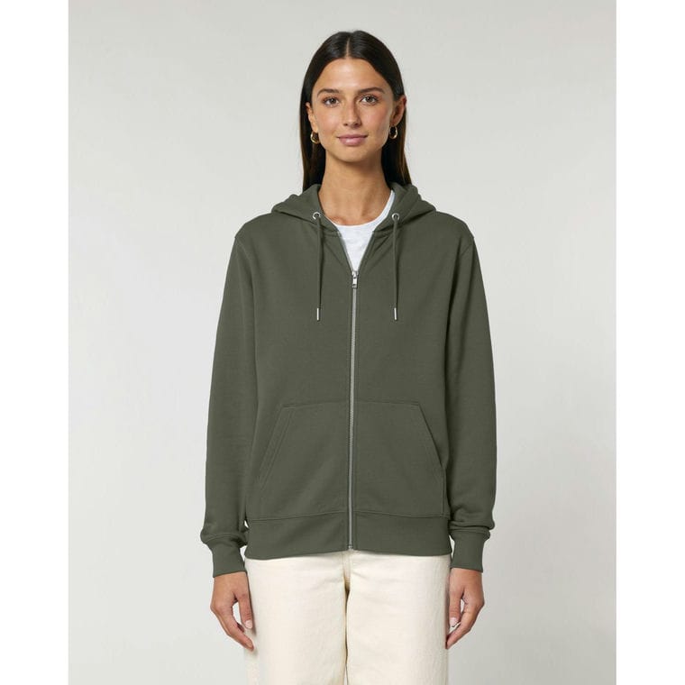 Hanorac cu fermoar Unisex Cultivator 2.0 Khaki XXL