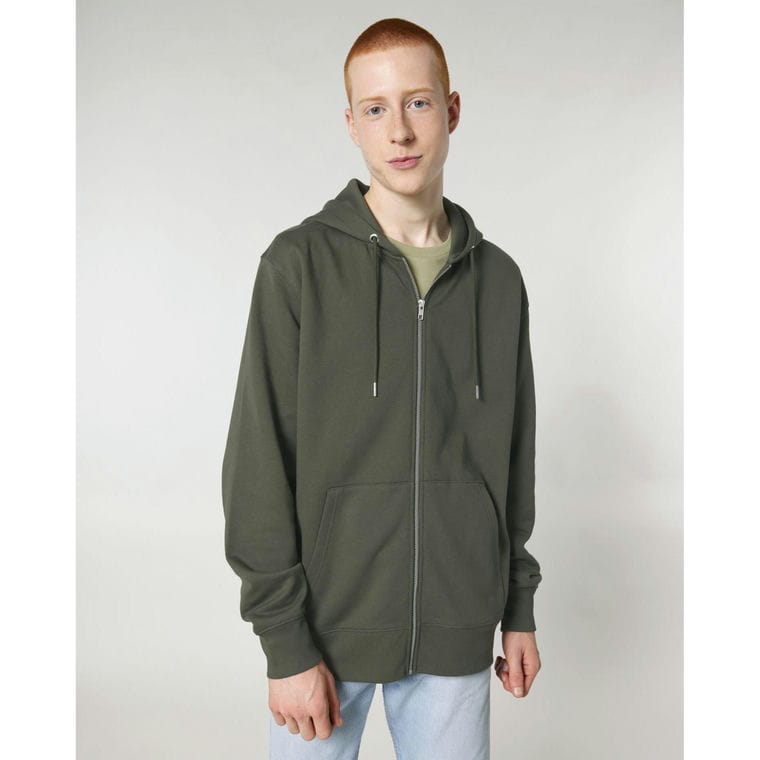 Hanorac cu fermoar Unisex Cultivator 2.0 Khaki XXL